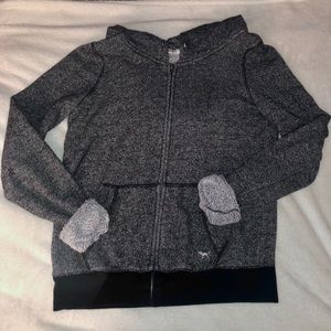 PINK grey hoodie